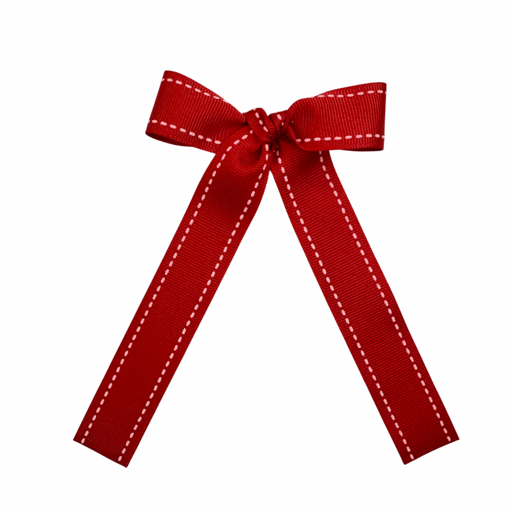 Red Ticking Stripe :: Ribbon Traveler