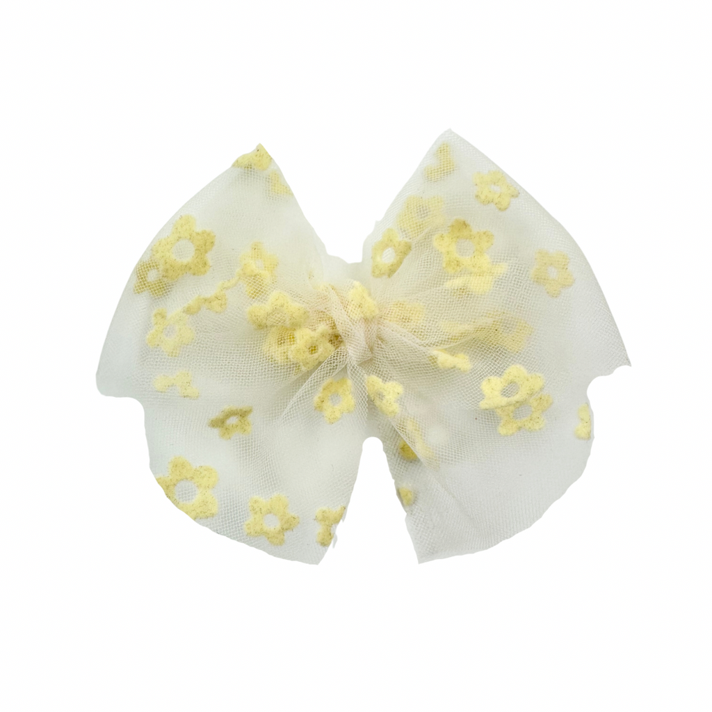 Yellow Floral Tulle :: Mini Traveler