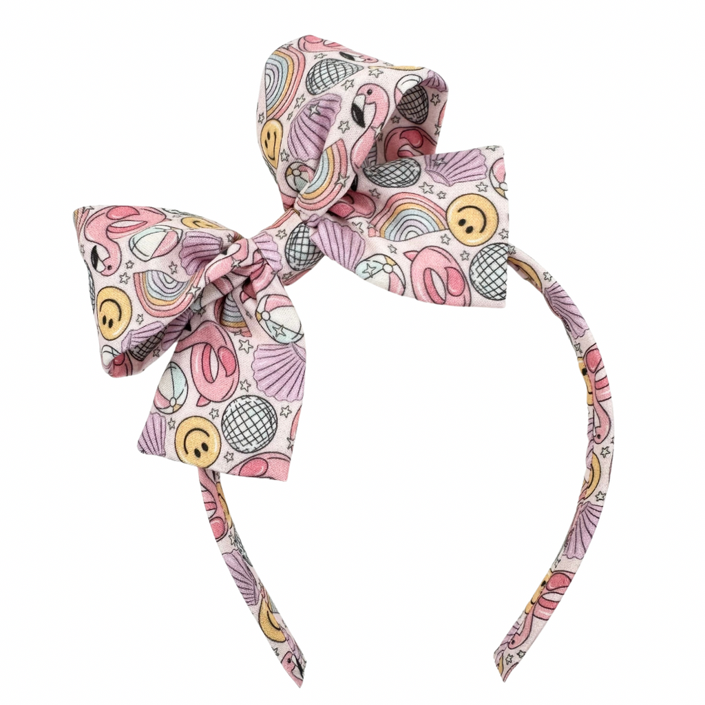 Flamingo Floatie :: Big Girl Headband