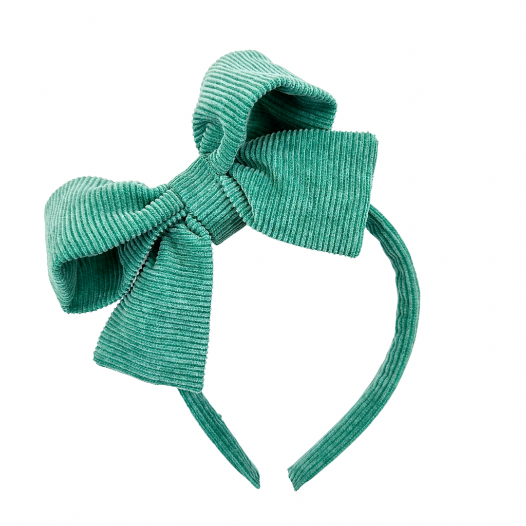 Green Corduroy :: Big Girl Headband