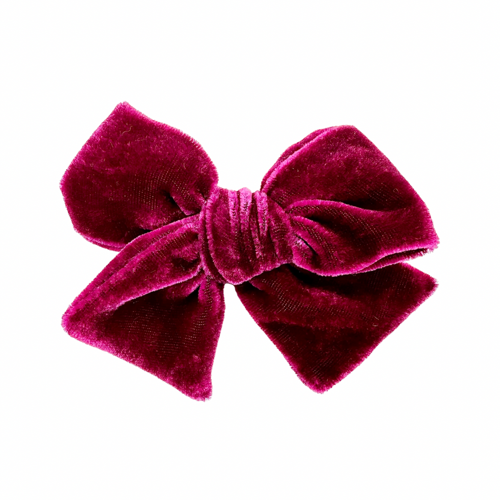 Sugarplum Velvet :: Mini Voyager Bow