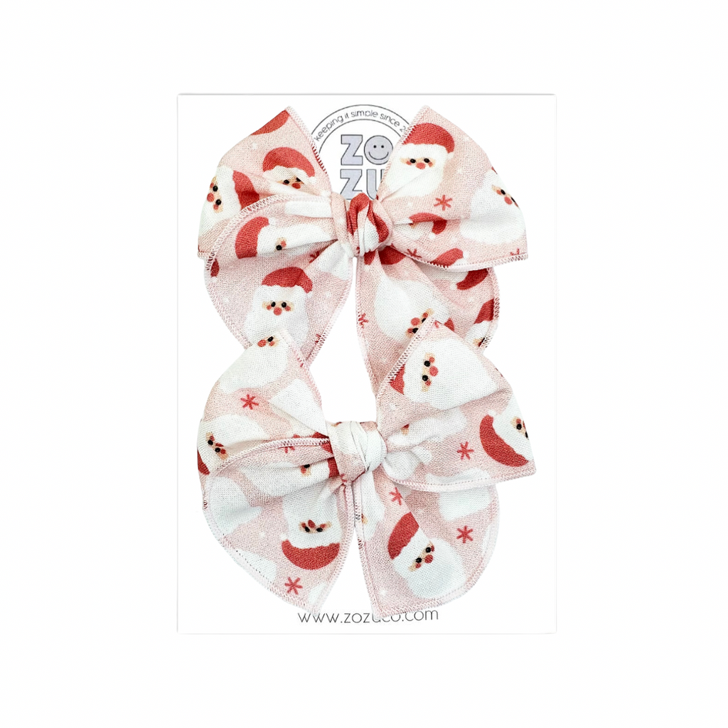 Santa :: Mini Traveler Pigtail Set