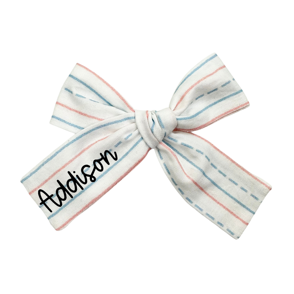 Custom Name :: Oversized Explorer Bow