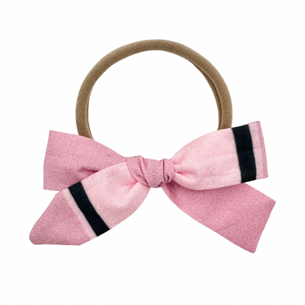 Pink Crayon :: Mini Explorer Bow