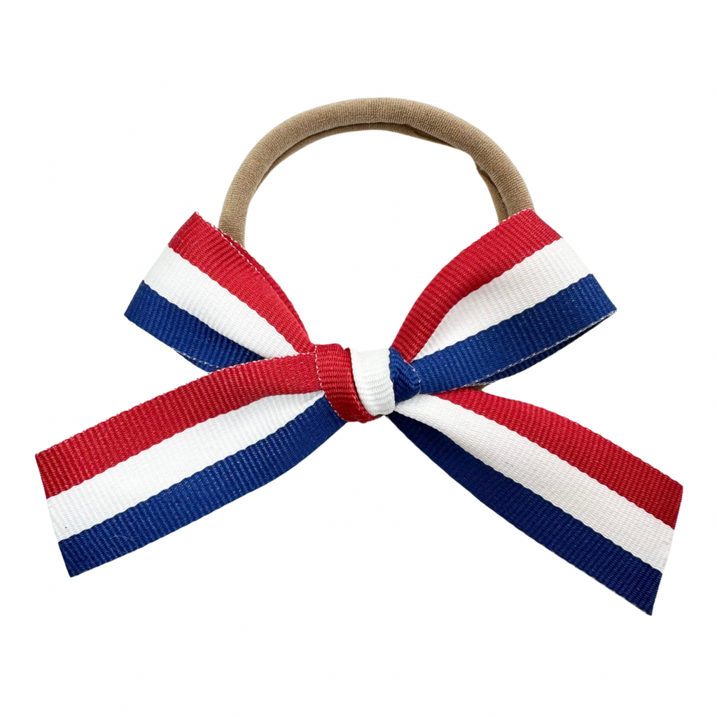 Red, White, & Blue :: Ribbon Mini Explorer Bow