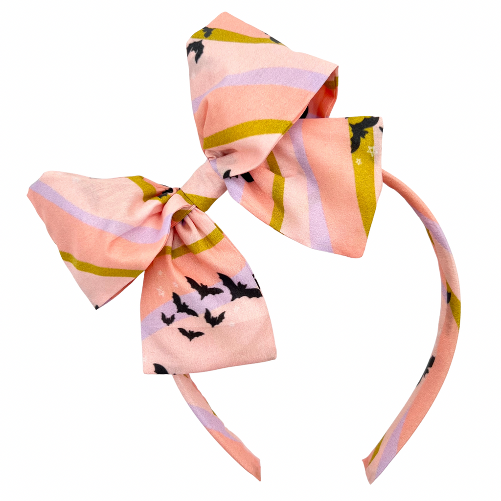 Groovy Bats :: Big Girl Headband