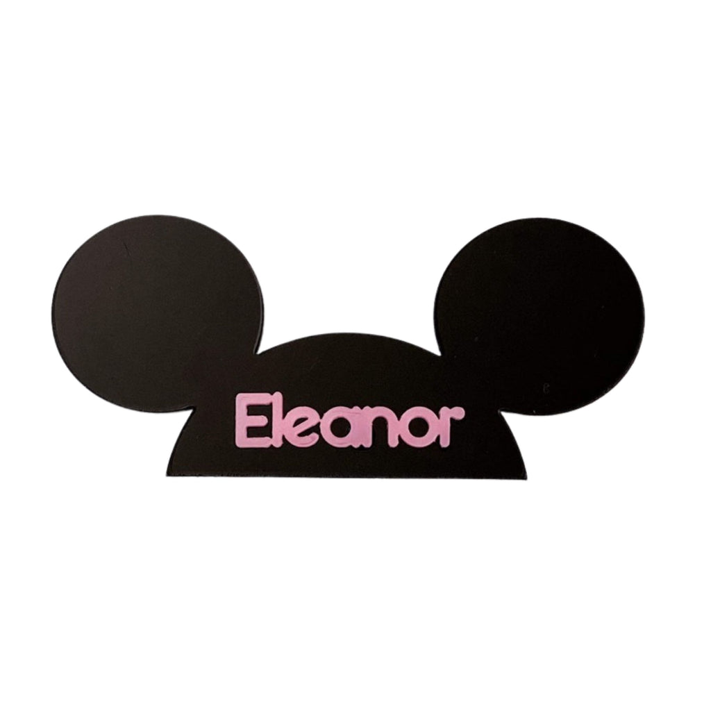 Mouseketeer Custom Name :: Hair Clip