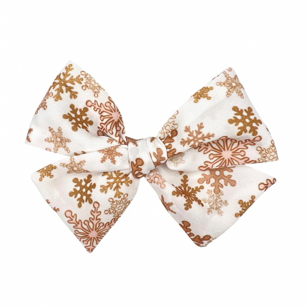 Boho Snowflake :: Mini Voyager Bow