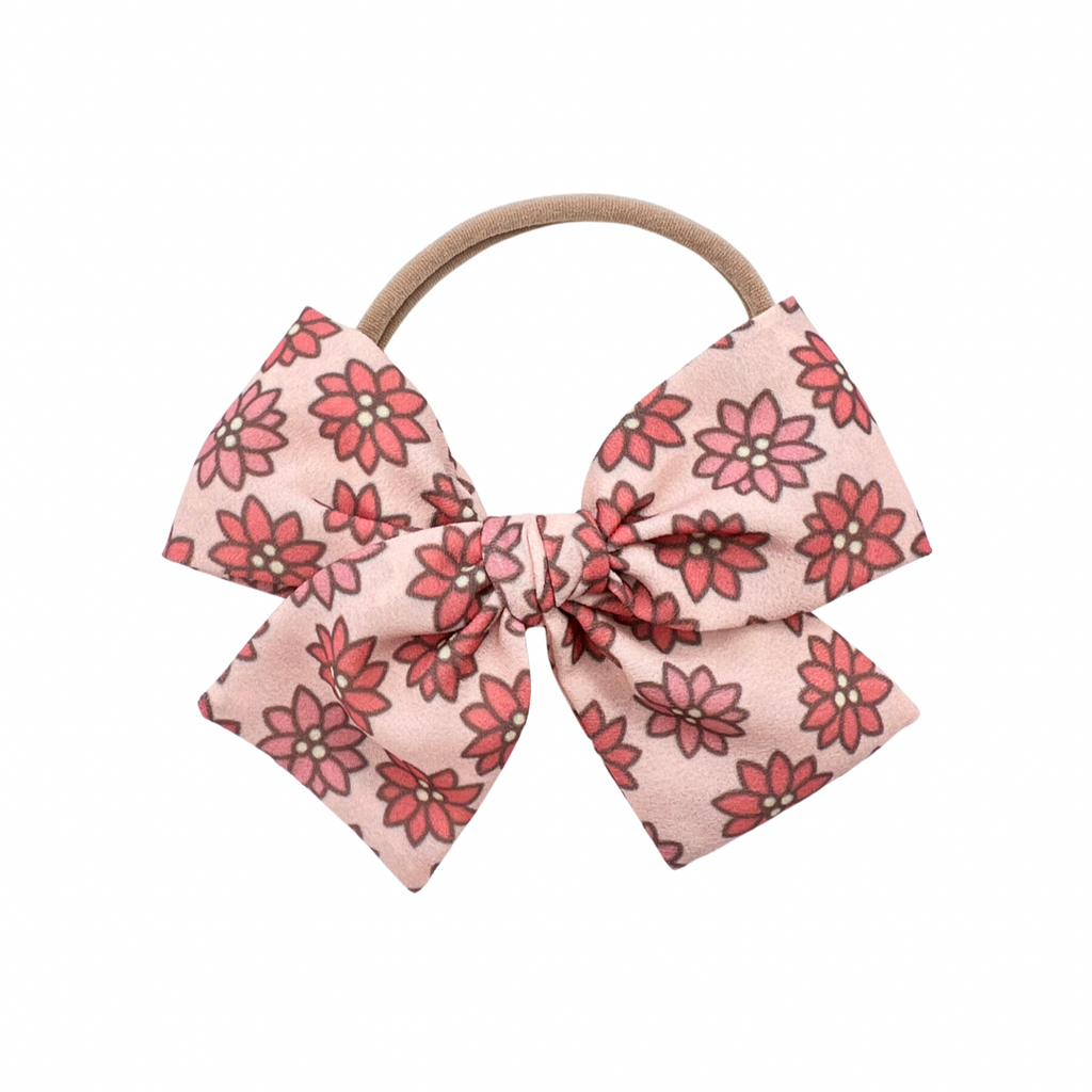 Poinsettia :: Mini Voyager Bow