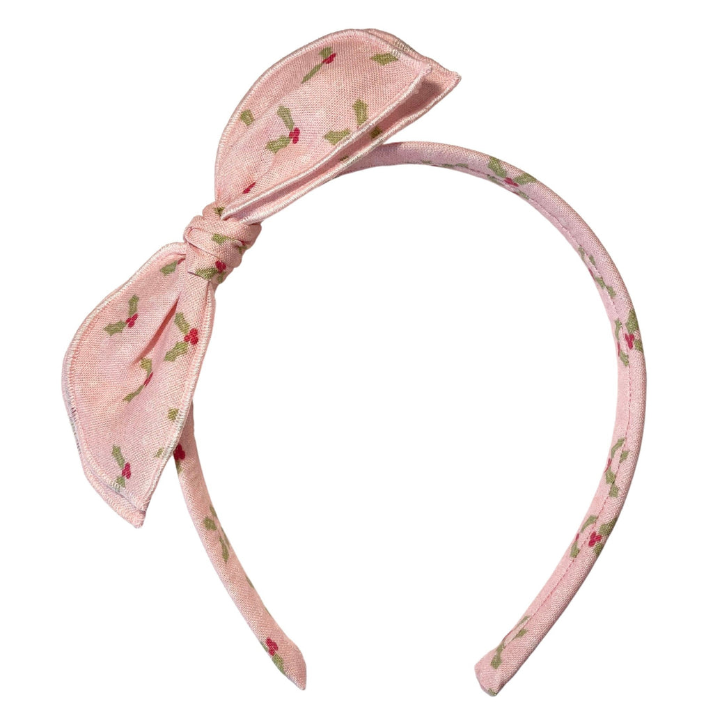 Pink Holly :: Traveler Big Girl Headband