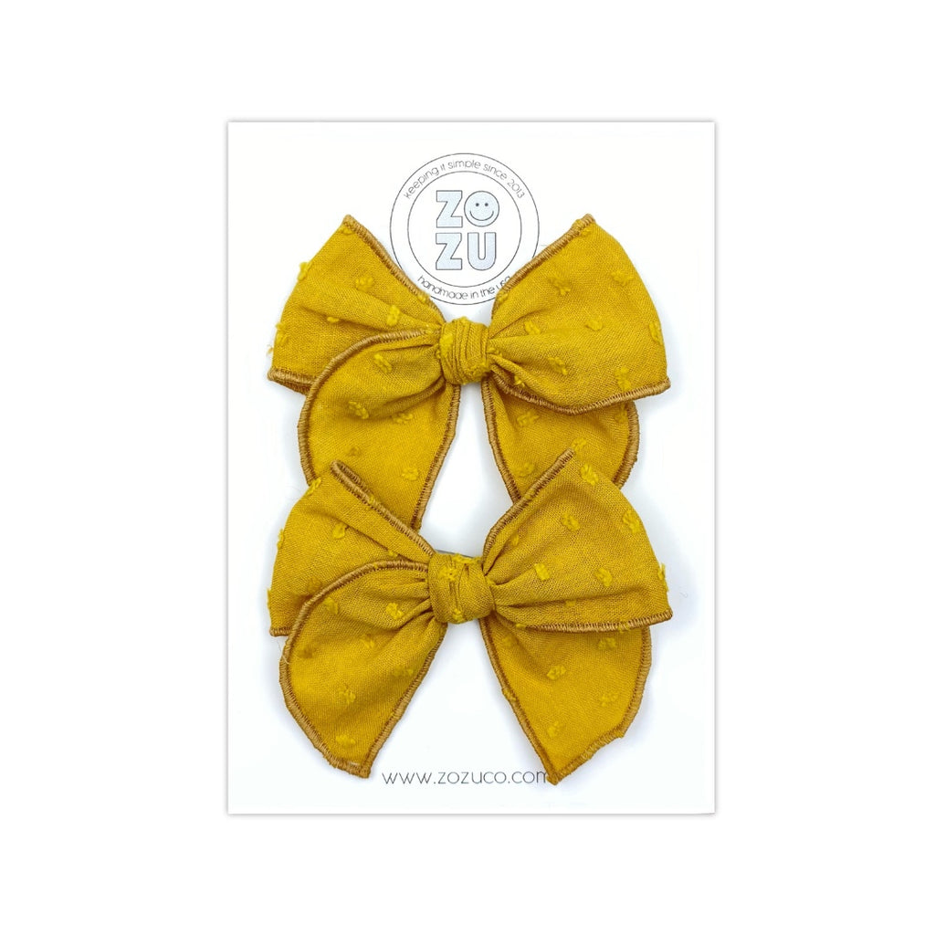 Mustard Swiss :: Mini Traveler Pigtail Set