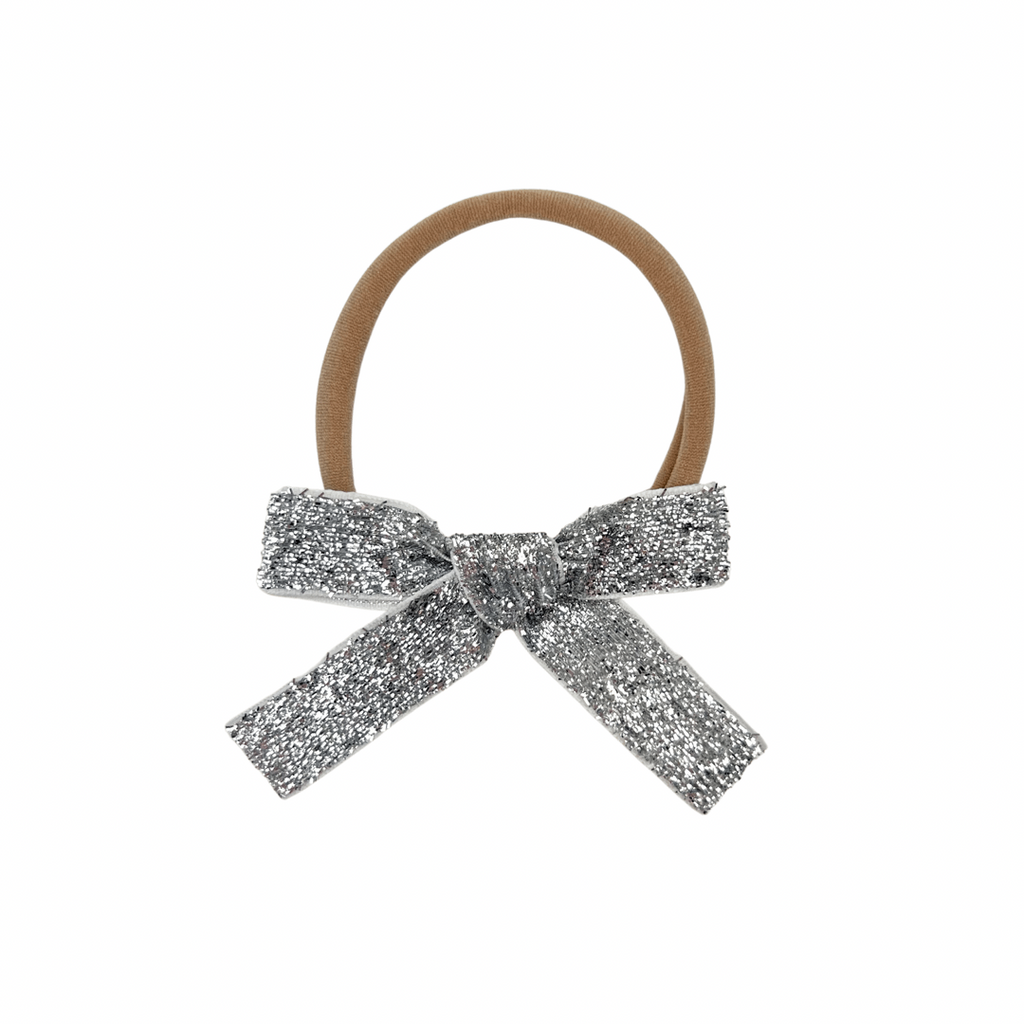 SIlver Firecracker :: Ribbon Explorer Bow