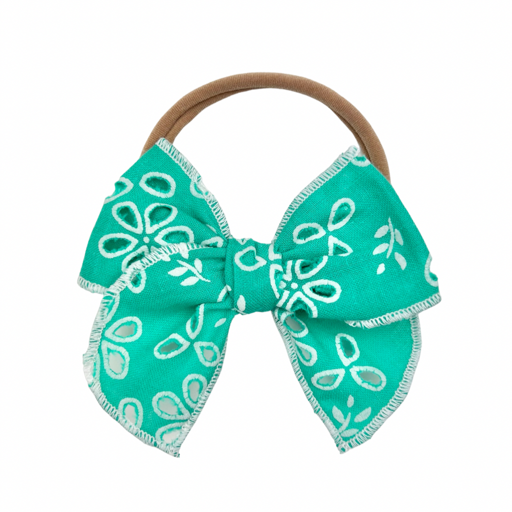 Turquoise Eyelet :: Mini Traveler