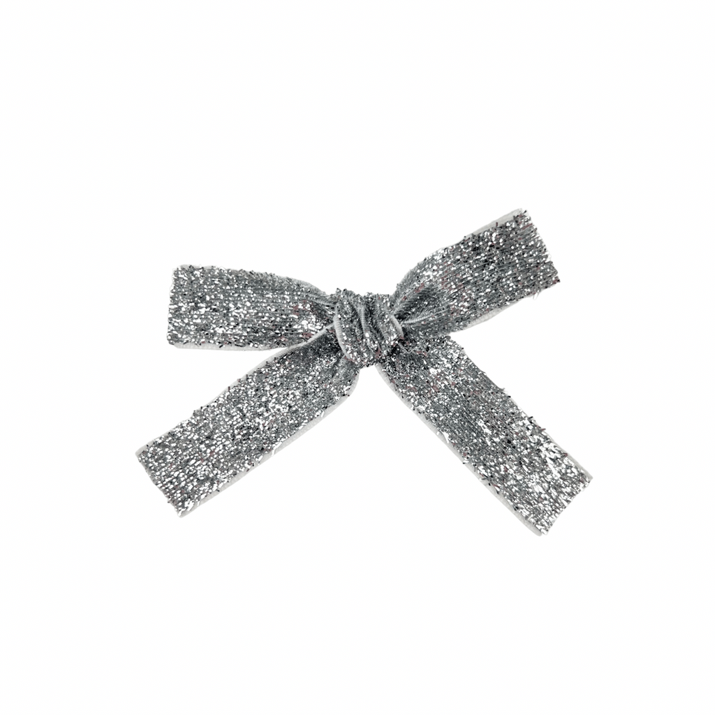 SIlver Firecracker :: Ribbon Explorer Bow