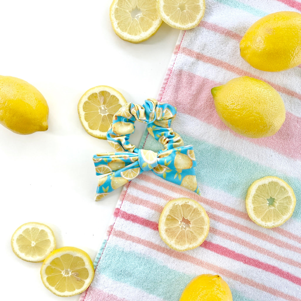 Lemons :: Swim Zip :: Swim Scrunchie