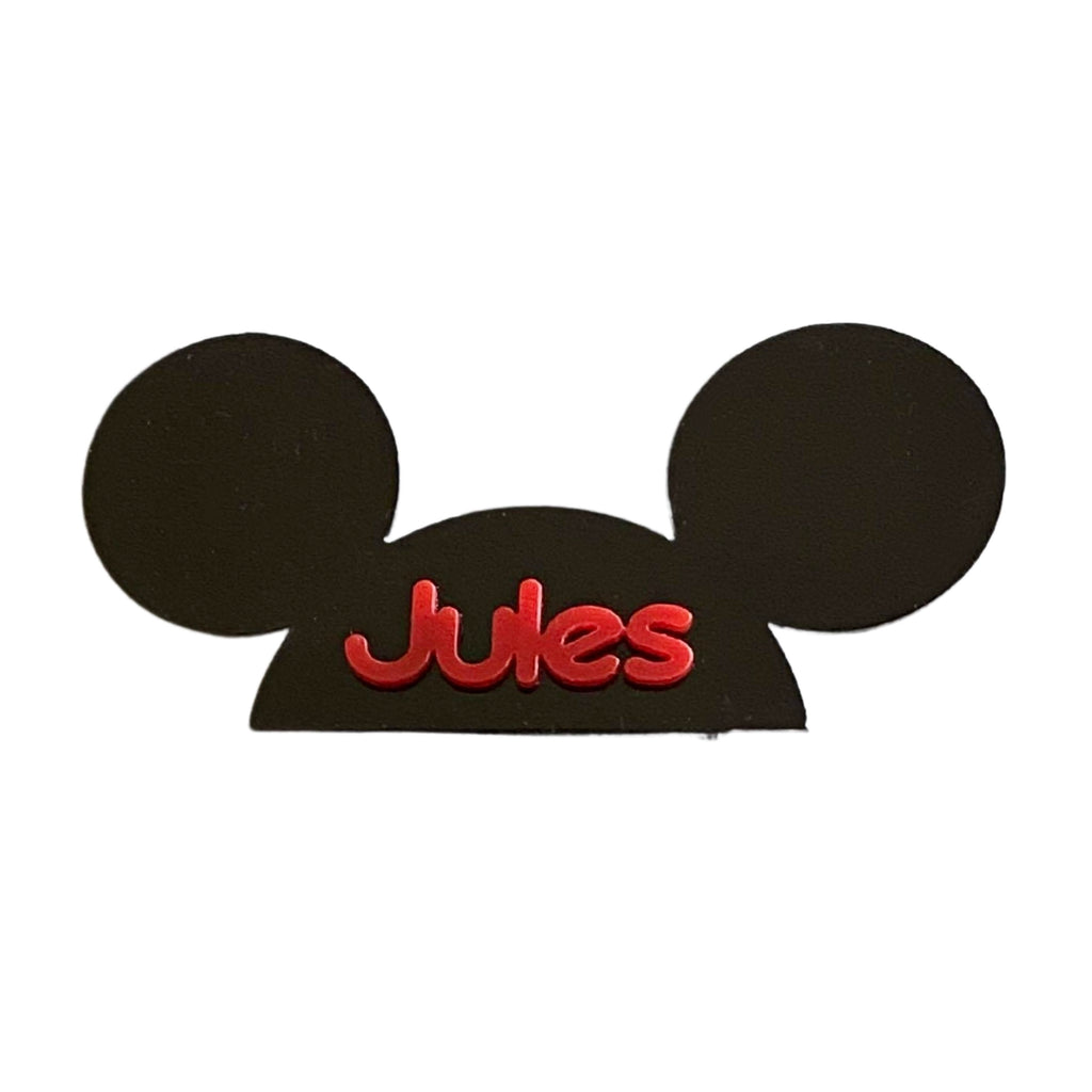 Mouseketeer Custom Name :: Hair Clip