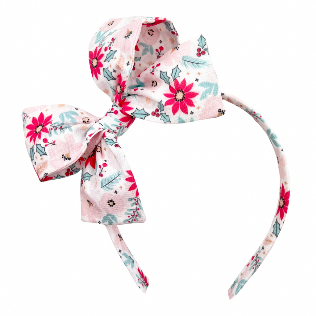 Festive Floral :: Big Girl Headband