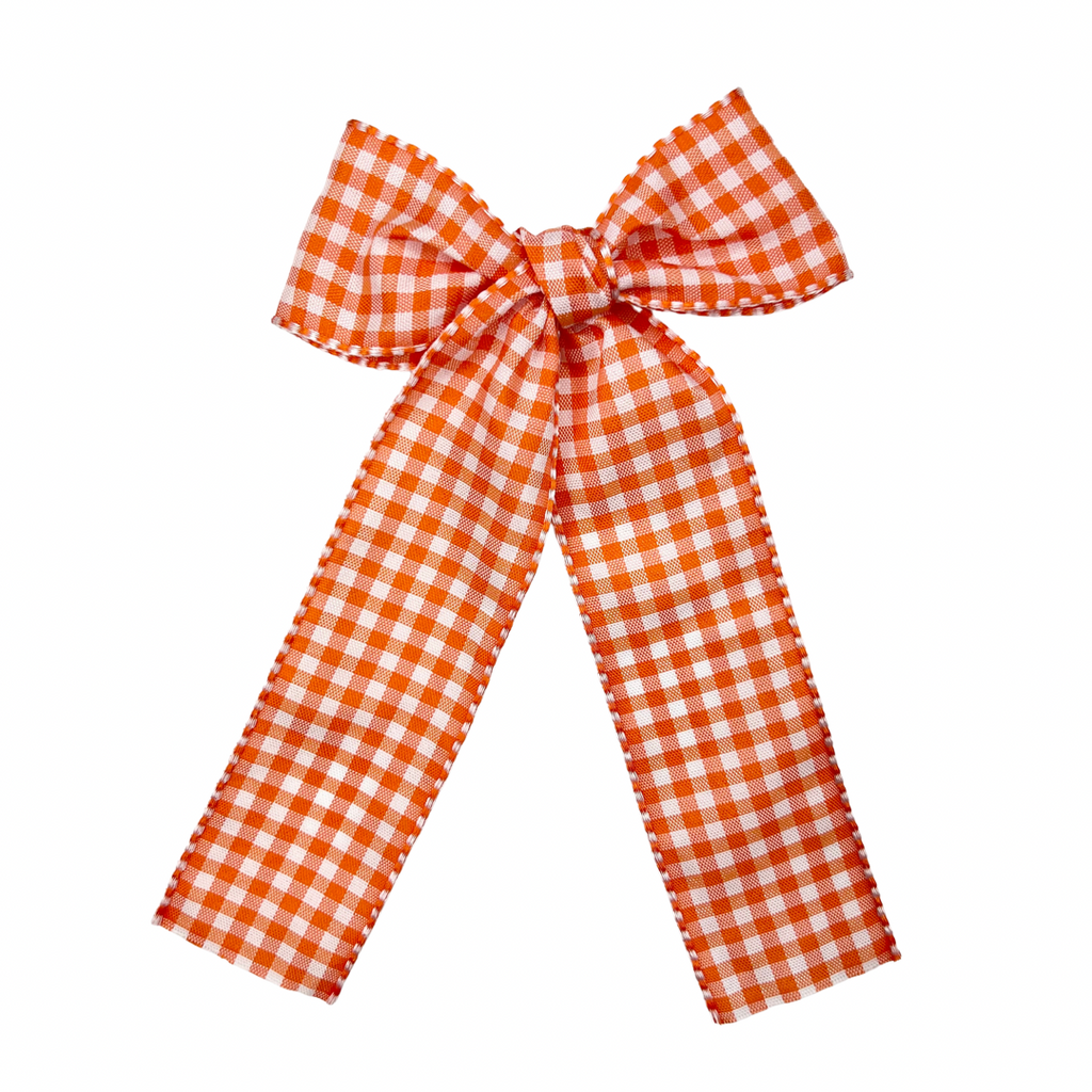 Pumpkin Gingham :: Ribbon Traveler