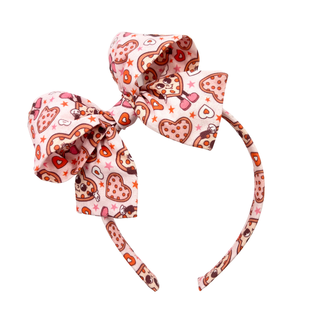 Pizza Love :: Big Girl Headband