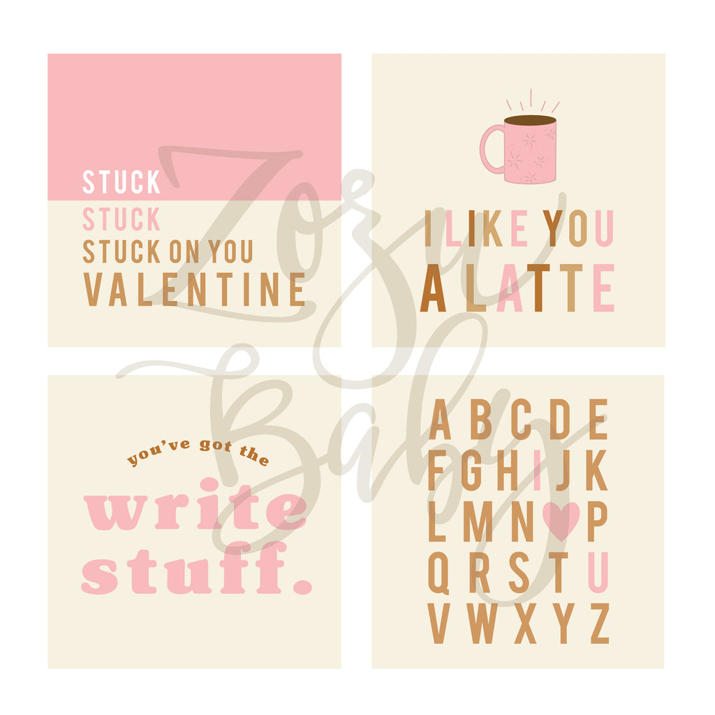 Valentines :: PINK :: Printables